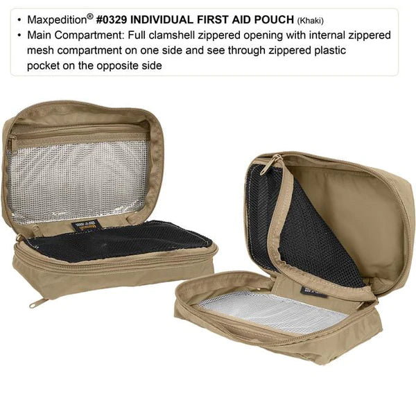 Maxpedition Individual First Aid Pouch Black