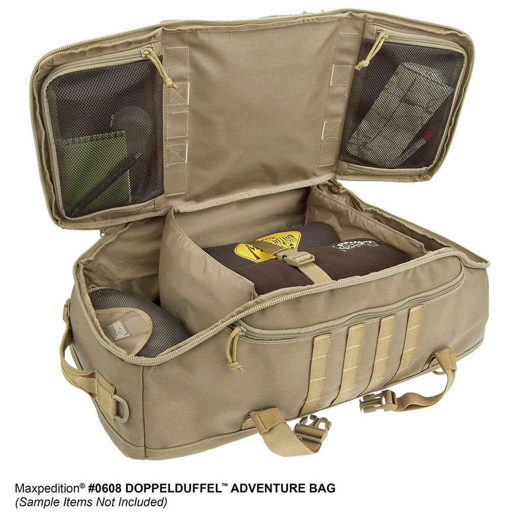 Maxpedition Doppelduffel Adventure Bag Black