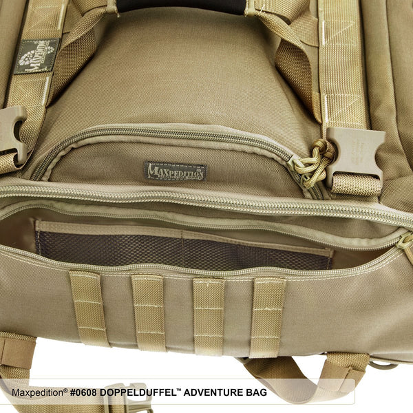 Maxpedition Doppelduffel Adventure Bag Black