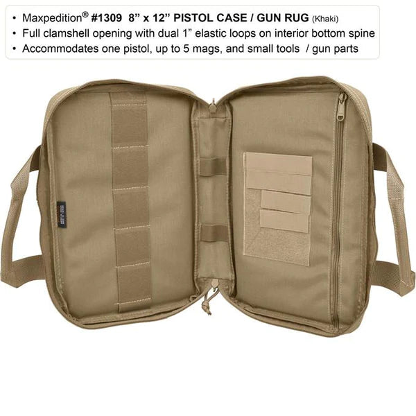 Maxpedition 8x12 Pistol Case / Gun Rug Black