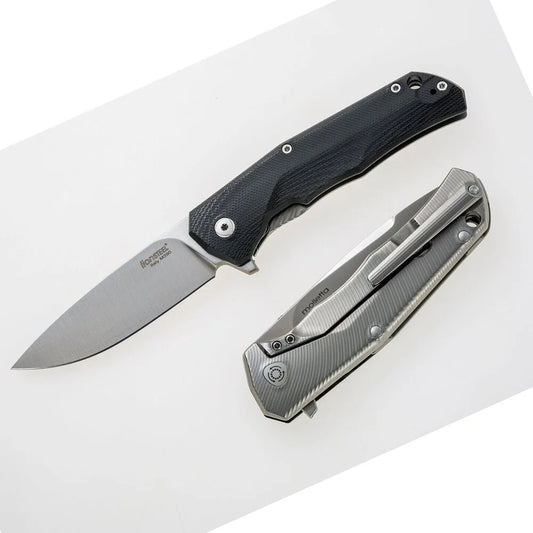 LionSteel T.R.E - סכין מתקפלת, להב סאטן, ידית G10 TRE GBK