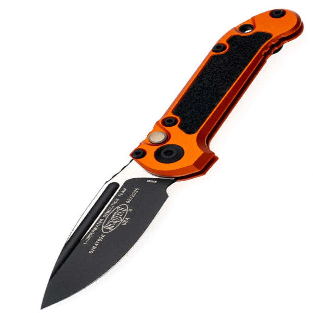 Microtech 1135-1OR LUDT GEN III S/E BLACK STANDARD ORANGE