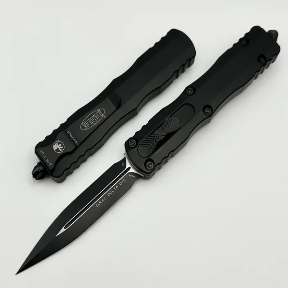Microtech DIRAC DELTA D/E BLK TACT. STD 227-1T