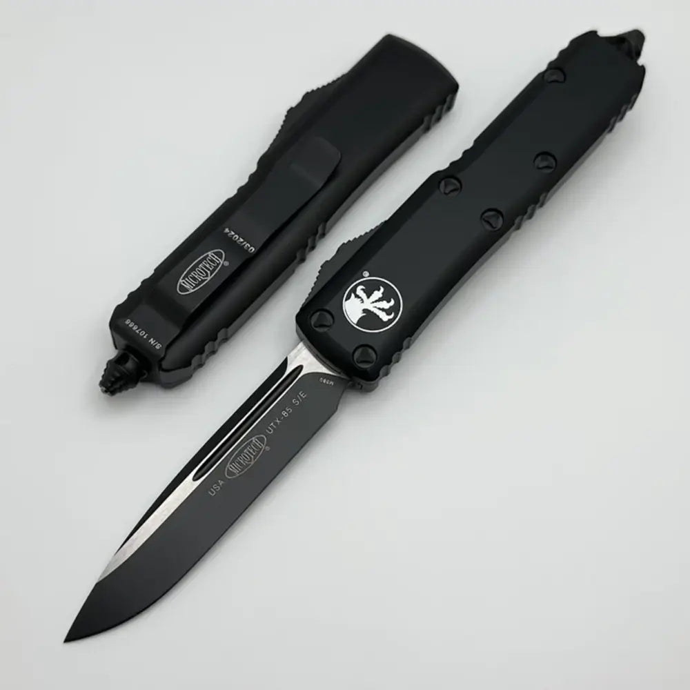 Microtech UTX-85 S/E BLACK TACTICAL STANDARD 231-1T