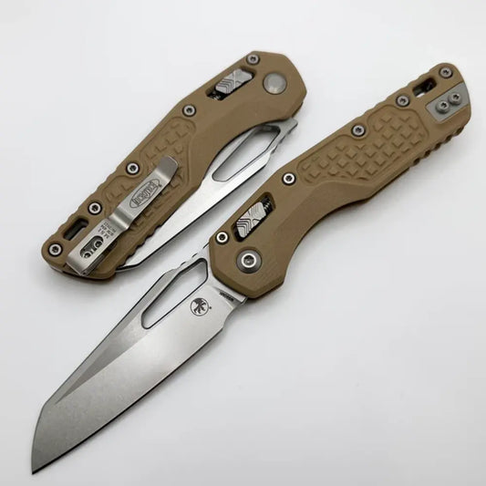 Microtech MSI SE STD FRAG TAN G-10  210-10FRGTTA