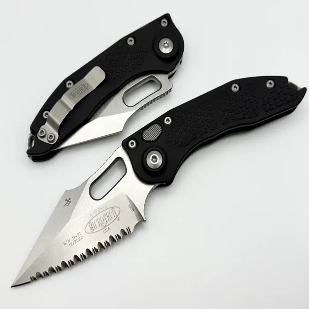 Microtech STITCH S/E STONEWASH F/S 169-12