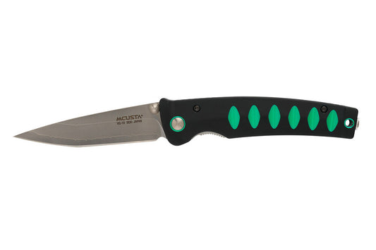 Mcusta MC-44C Katana VG-10 Core San Mai Black/Green Anodized Aluminum 10.8cm