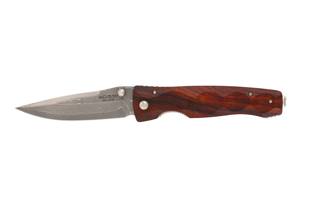 Mcusta MC-125D Elite VG-10 Core Damascus Ironwood Handle 11cm