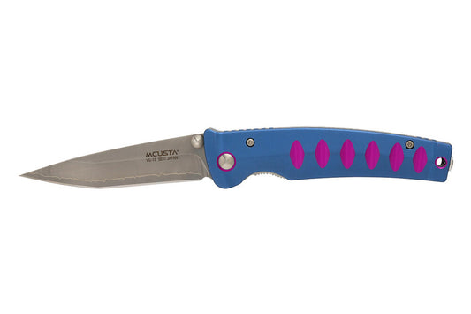 Mcusta MC-43C Katana VG-10 Core San Mai Blue/Purple Anodized Aluminum 10.8cm