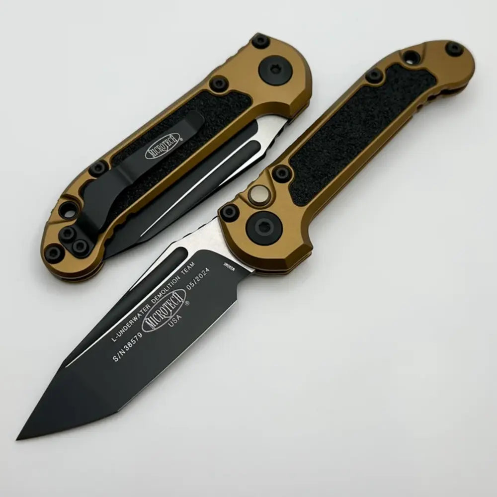 Microtech L.U.D.T.® T/E Gen III Tan Standard 1136-1TA