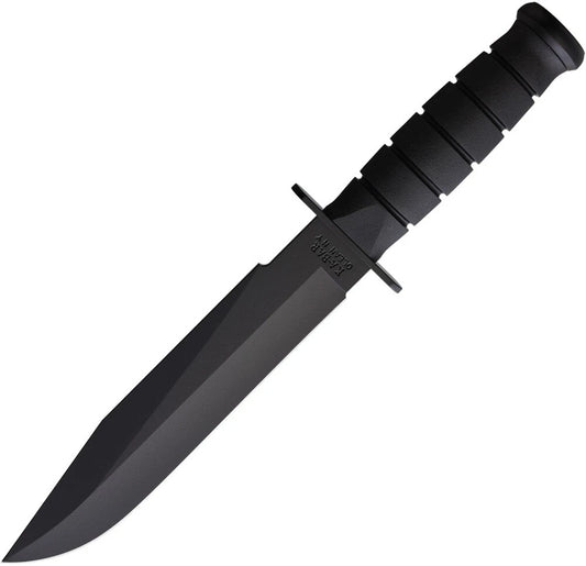 Ka-Bar Fighter סכין קבועה - שחור קרטון 1269