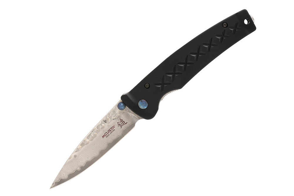 Mcusta MC-161D Fusion VG-10 Core Damascus Black Anodized Aluminum 10.7cm