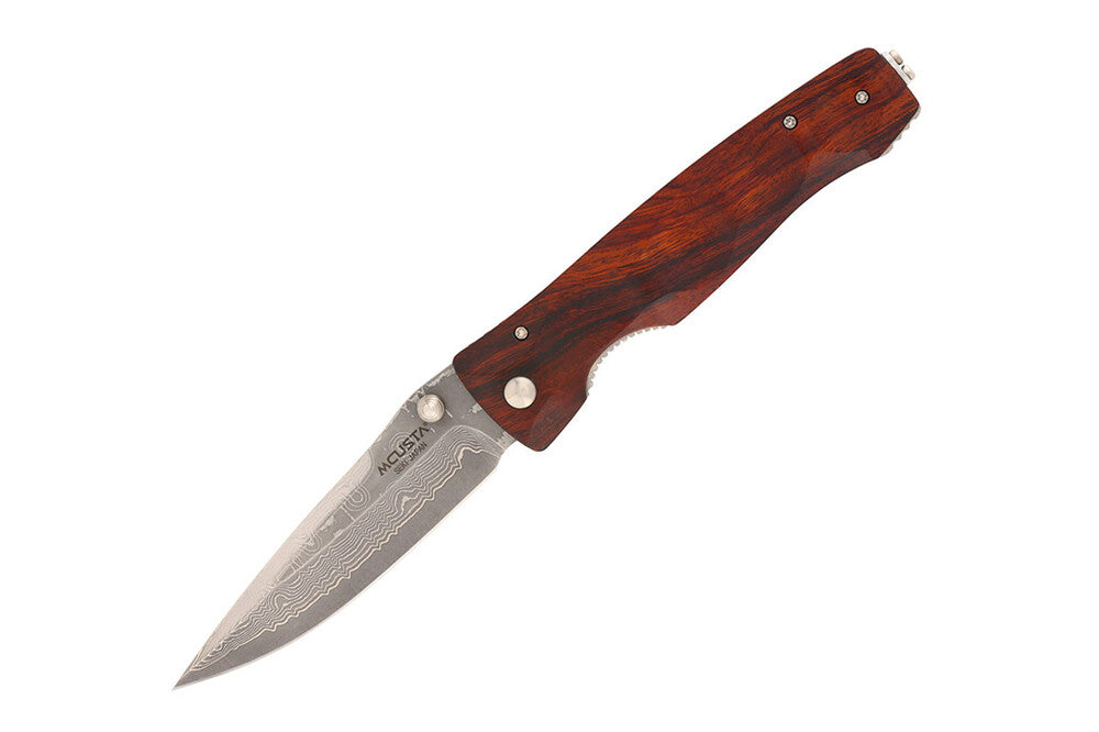 Mcusta MC-125D Elite VG-10 Core Damascus Ironwood Handle 11cm