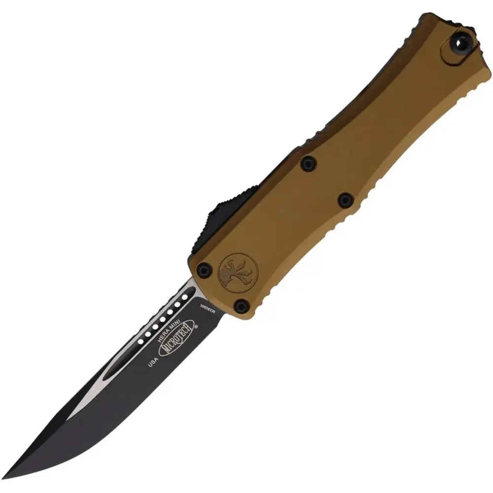 Microtech Hera® II Mini S/E Tan Standard 1703M-1TA