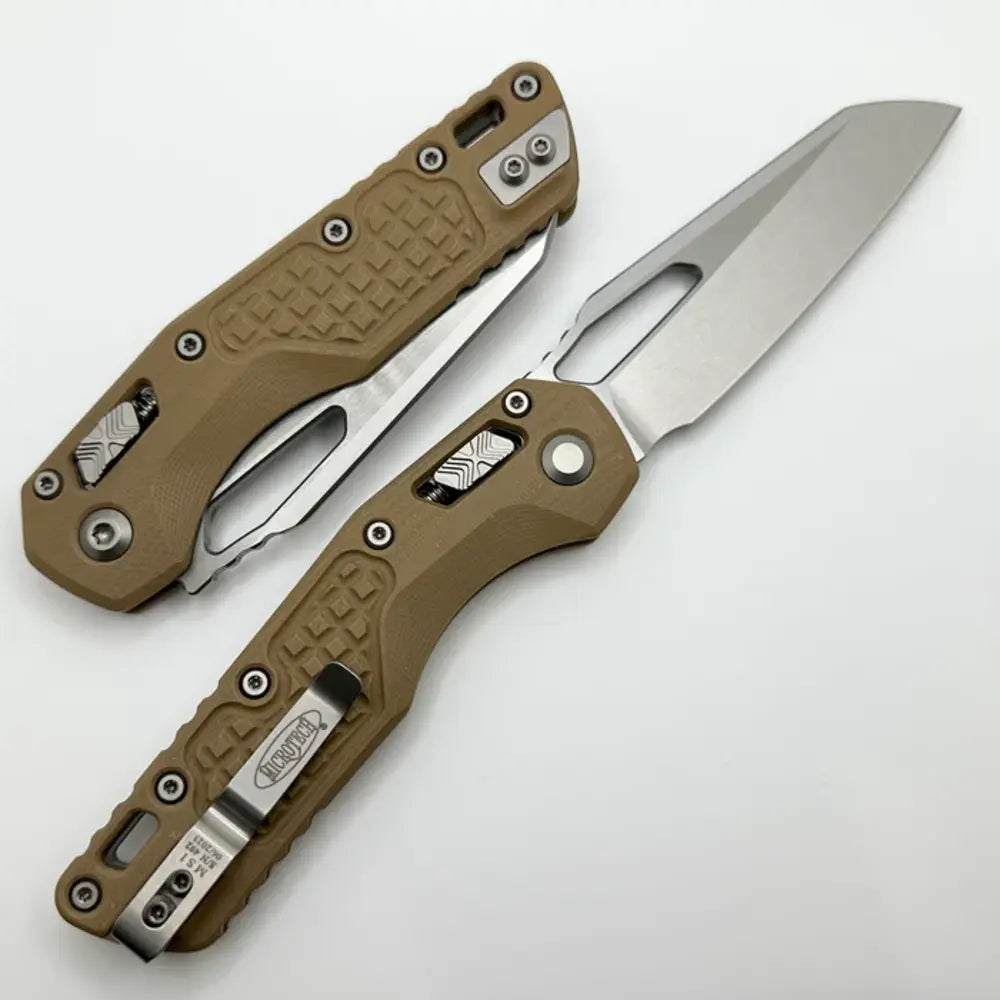 Microtech MSI SE STD FRAG TAN G-10 210-10FRGTTA