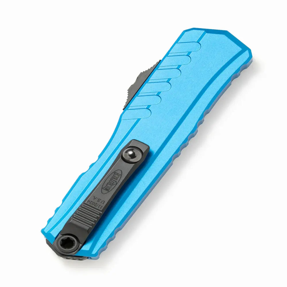 Microtech CYPHER II D/E שחור סטנדרט כחול 1242-1BL