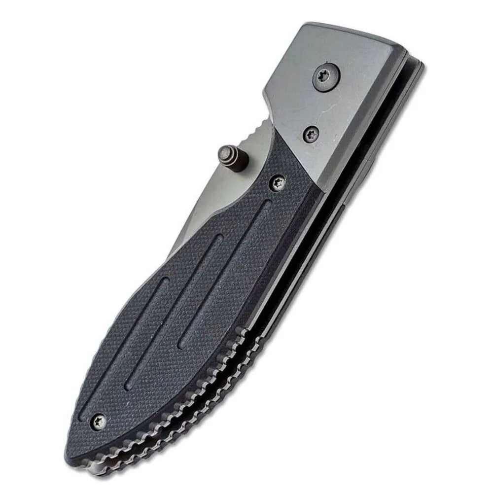 KA-BAR 3074 Warthog Folder ,Tanto Plain Edge