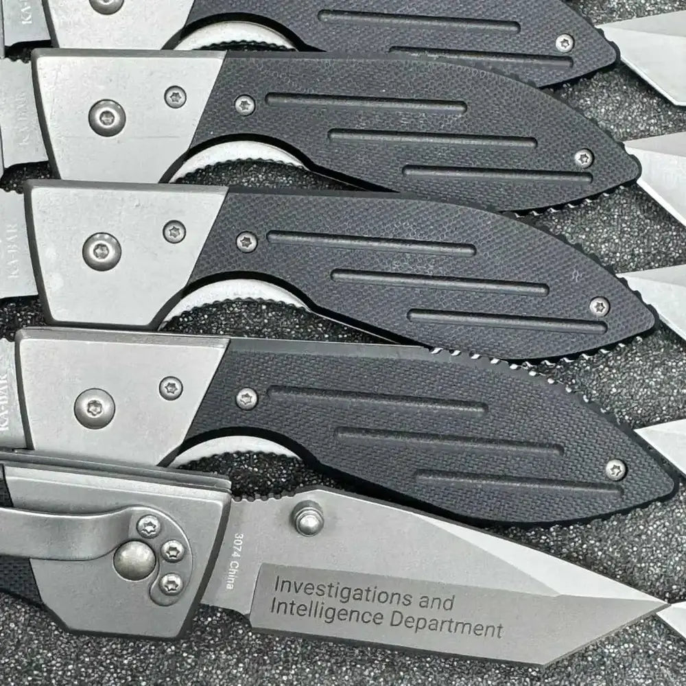 Engraving on the handle or blade for  knives - חריטה על הידית או הלהב לסכינים