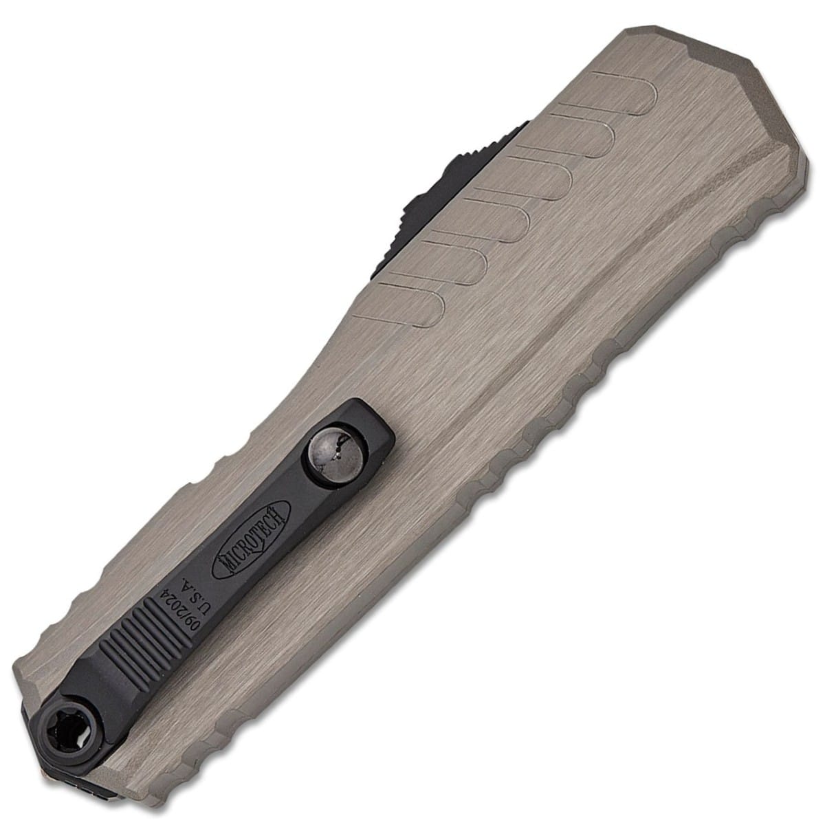 Microtech Cypher® II D/E Natural Clear Standard 1242-1NC