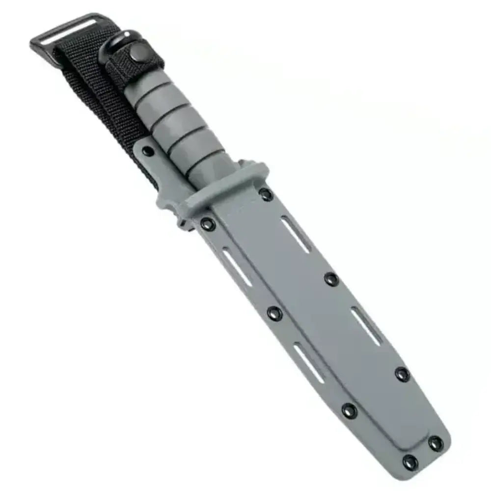 KA-BAR 5012 Full Size Foliage Green, Serrated – סכין קומנדו קבועה עם להב חצי משונן