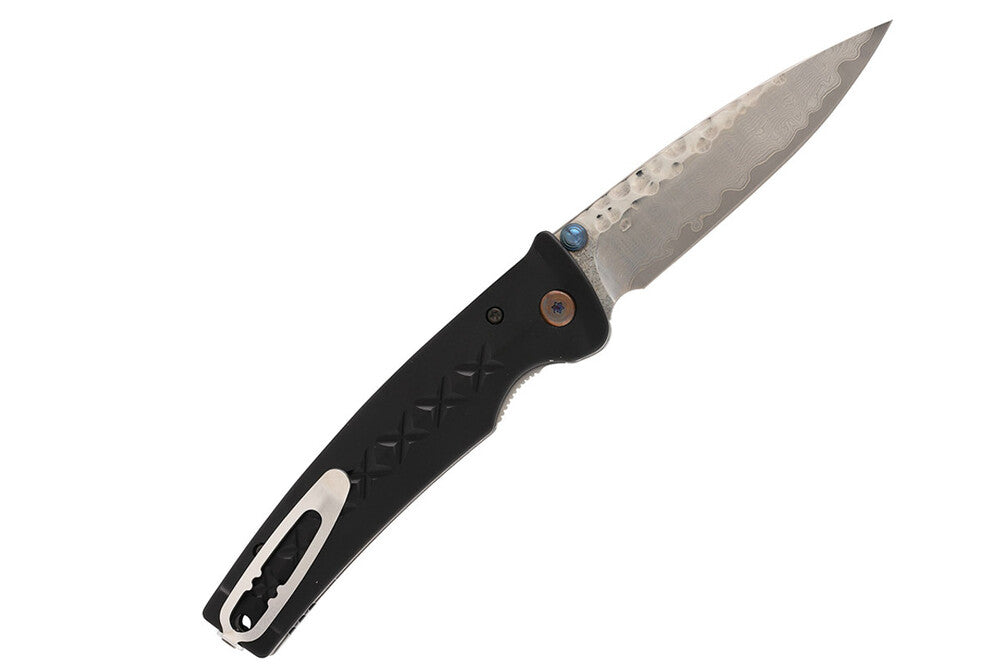 Mcusta MC-161D Fusion VG-10 Core Damascus Black Anodized Aluminum 10.7cm