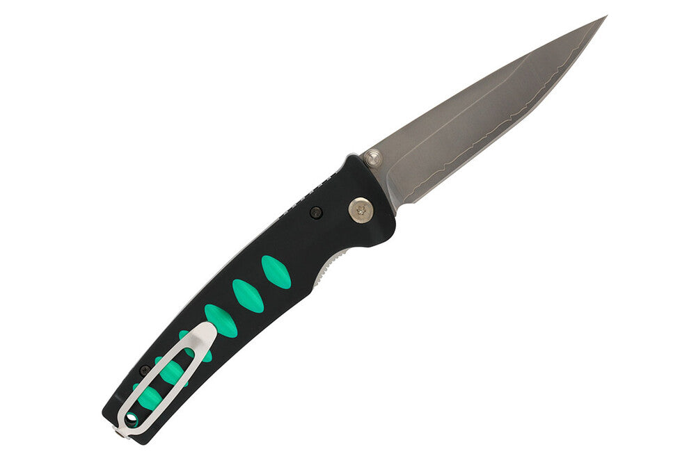 Mcusta MC-44C Katana VG-10 Core San Mai Black/Green Anodized Aluminum 10.8cm