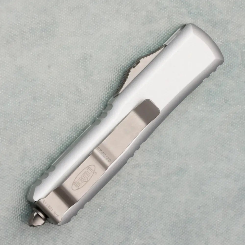 Microtech UTX-85 S/E STONEWASH STANDARD CLEAR 231-10CR