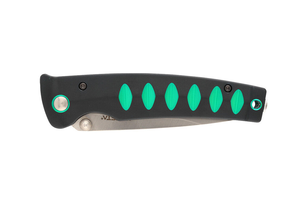 Mcusta MC-44C Katana VG-10 Core San Mai Black/Green Anodized Aluminum 10.8cm
