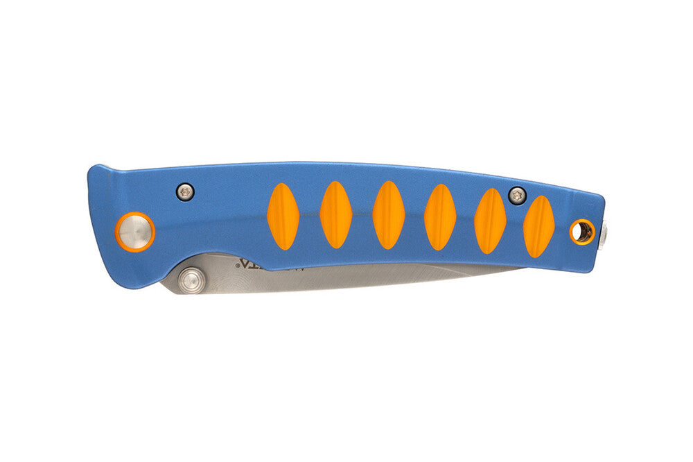 Mcusta MC-42C Katana VG-10 Core San Mai Blue/Orange Anodized Aluminum 10.8cm