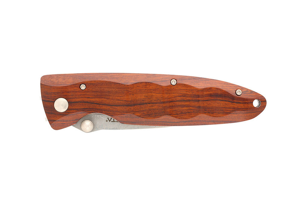 Classic Wave VG-10 Core Damascus Ironwood 11cm Folding Knife