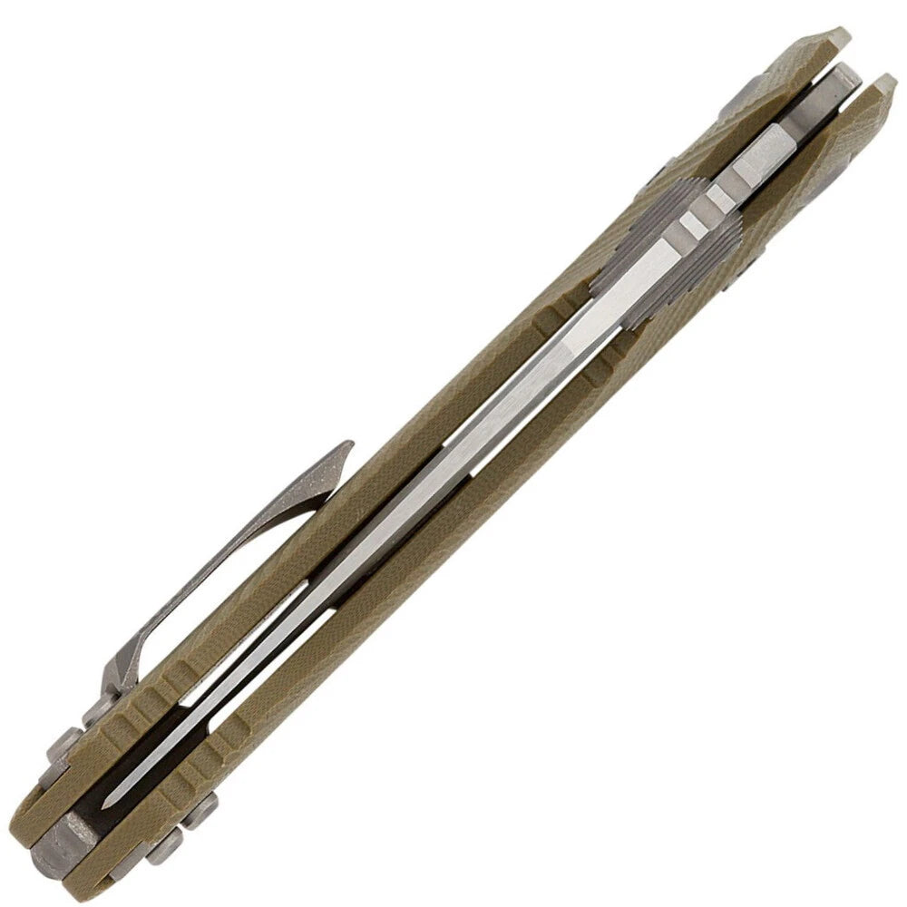 מיקרוטק AMPHIBIAN RAM-LOK APOC PART SERR FLUTED OD ירוק G10 137RL-11APFLGTOD