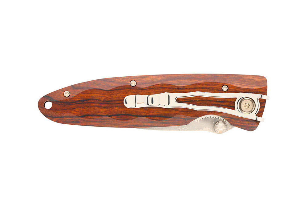 Classic Wave VG-10 Core Damascus Ironwood 11cm Folding Knife