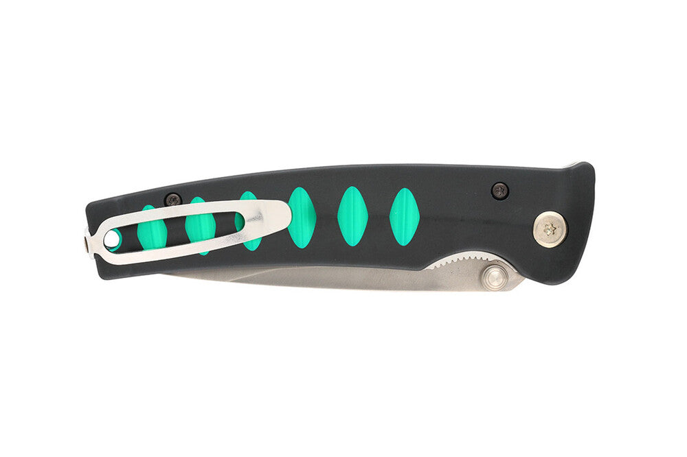 Mcusta MC-44C Katana VG-10 Core San Mai Black/Green Anodized Aluminum 10.8cm