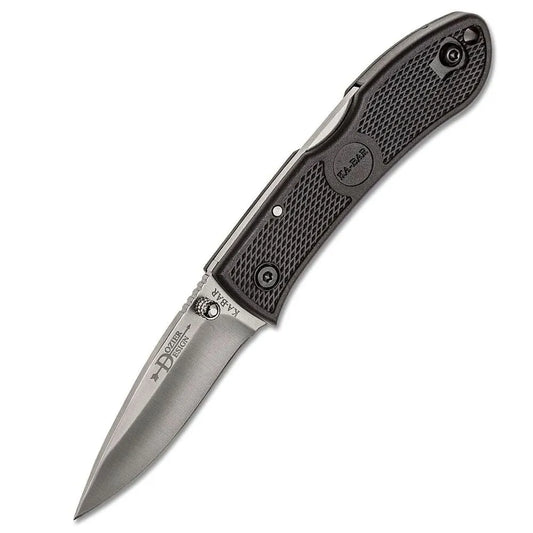 KA-BAR 4072 מיני דוזיר סכין צייד מתקפל, שחור