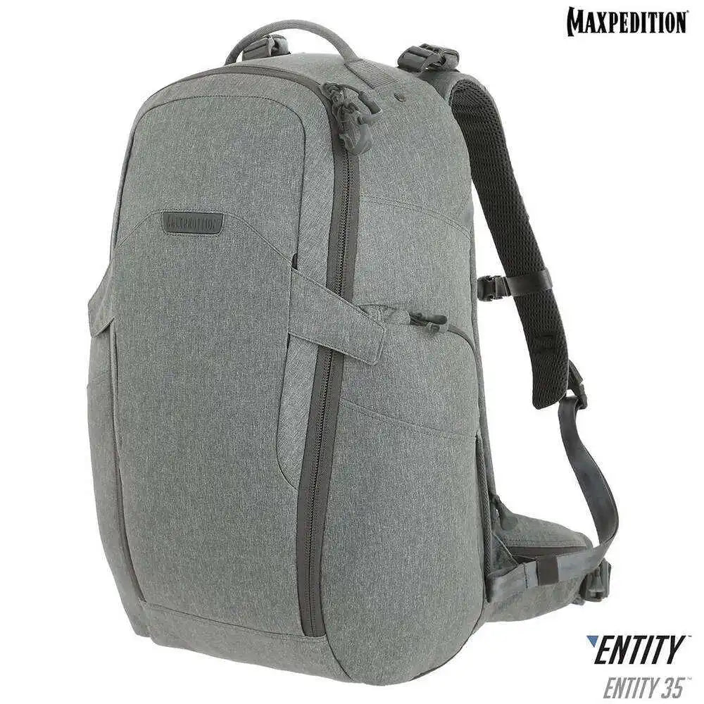 Maxpedition Entity 35 CCW Laptop Backpack 35L Ash RIF Knives