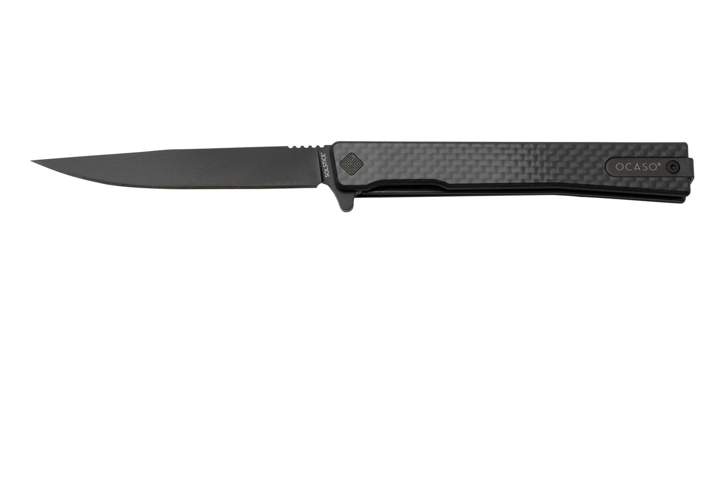 OCASO Solstice Carbone Fiber Black Knife