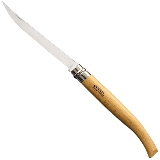 Opinel No.15 Slim Stainless Steel Folding Fillet Knife