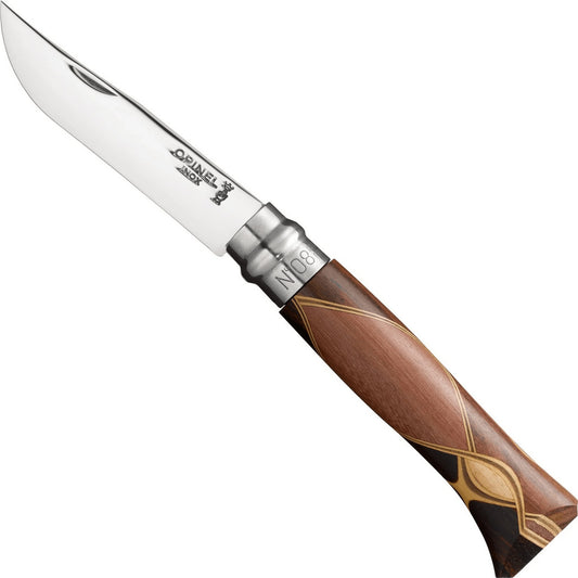 Opinel N°08 Stainless Steel Folding Knife - Chaperon