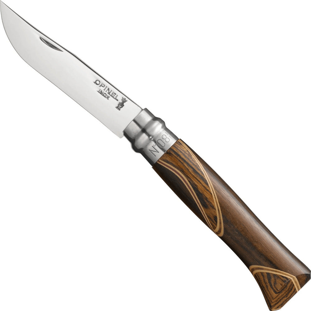 Opinel N°08 Stainless Steel Folding Knife - Chaperon