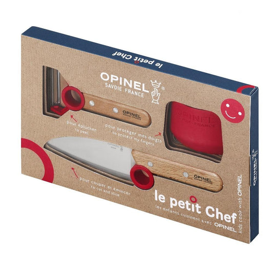 cooking set for kids With Opinel, kids can cook: Le Petit Chef collection is the perfect way to teach them.