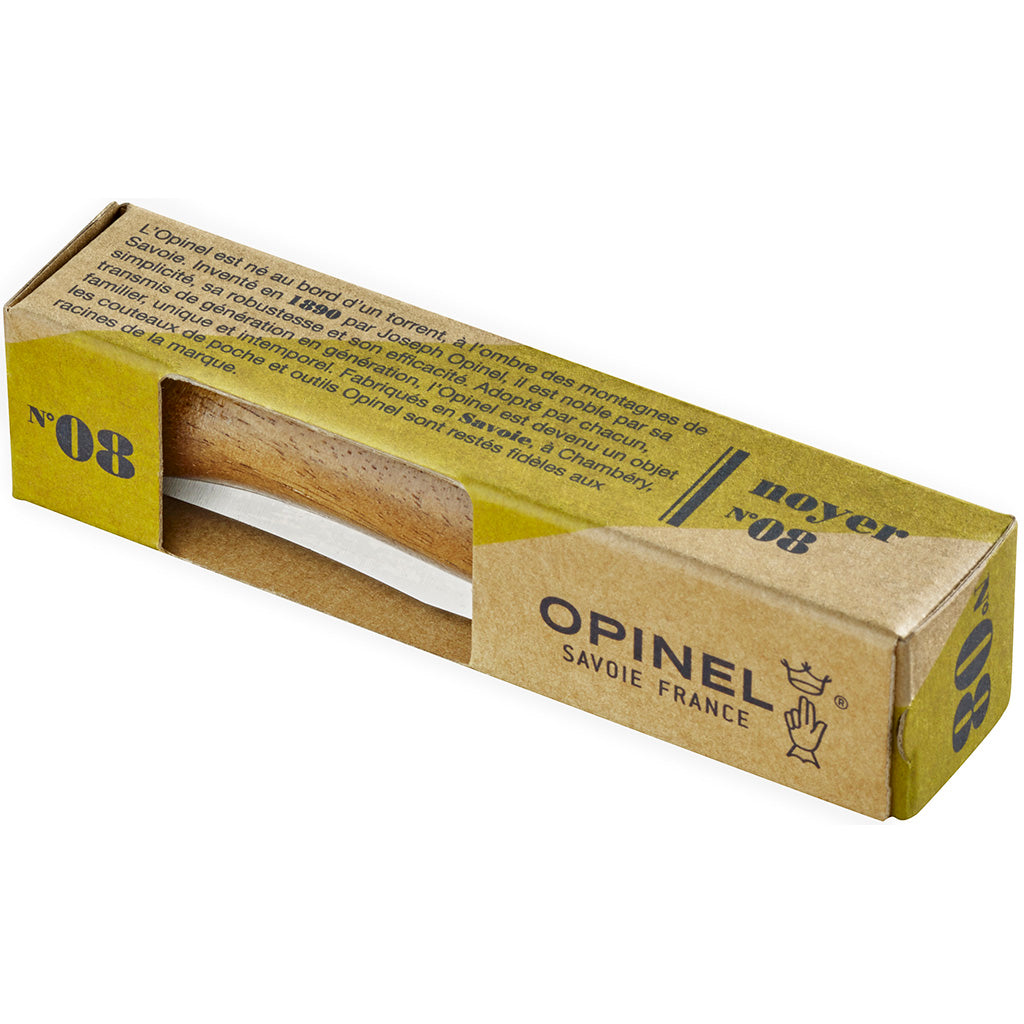 Stainless Steel Walnut FK N°08 סכין מתקפל ידית אגוז