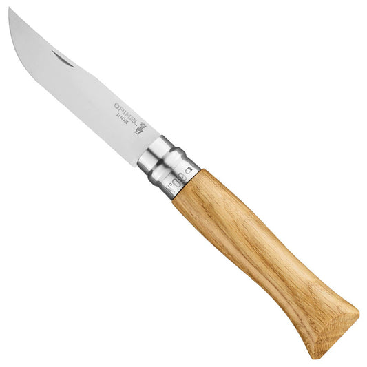 Opinel N°09 Stainless Steel Oak Wood Folding Knife