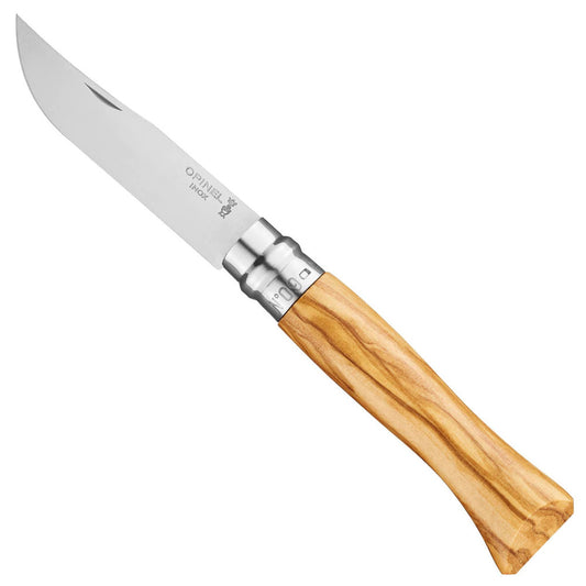 Opinel N°09 Stainless Steel Olivewood Folding Knife