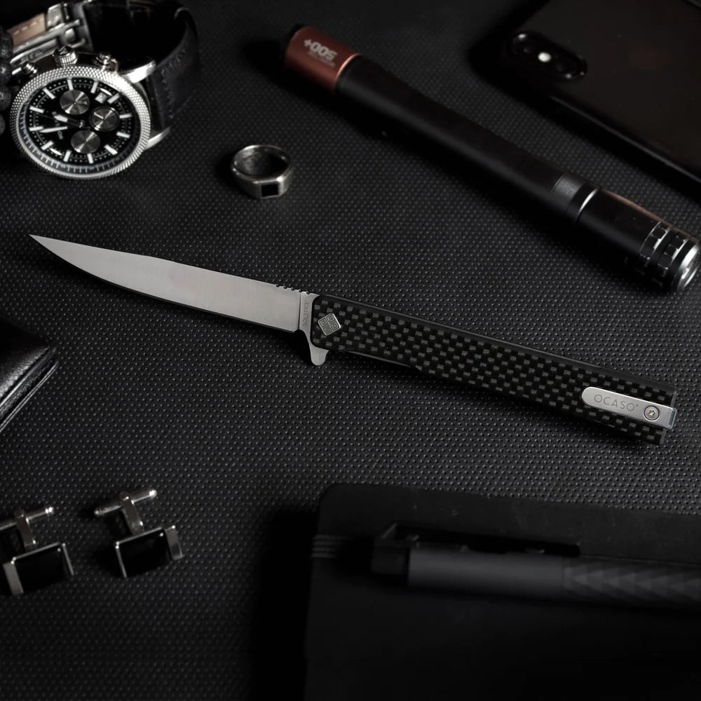סכין OCASO Solstice סיבי פחמן סאטן