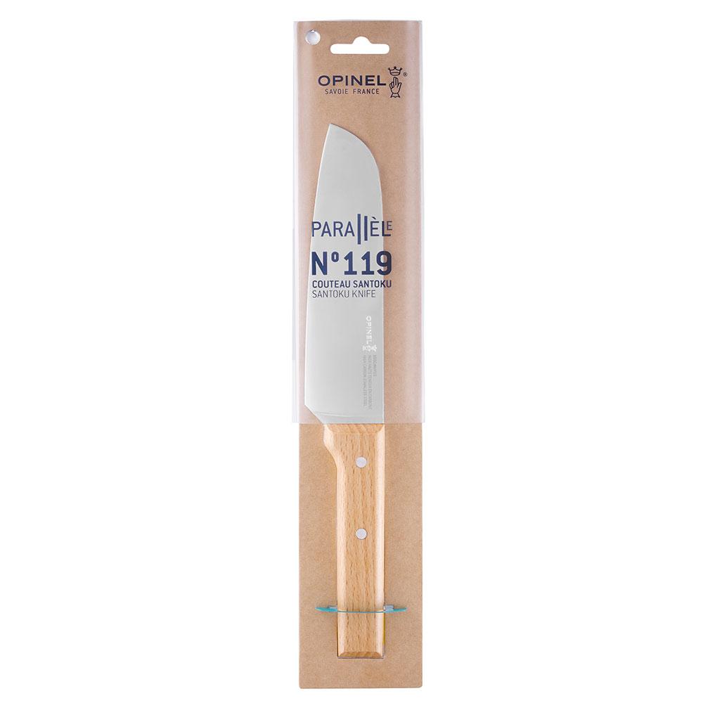 Opinel Parallele אופינל מס' 119 סכין שף סנטוקו רב תכליתית