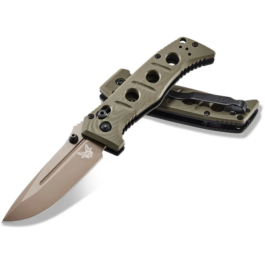 Benchmade Adamas Auto Flat Earth Folding Knife