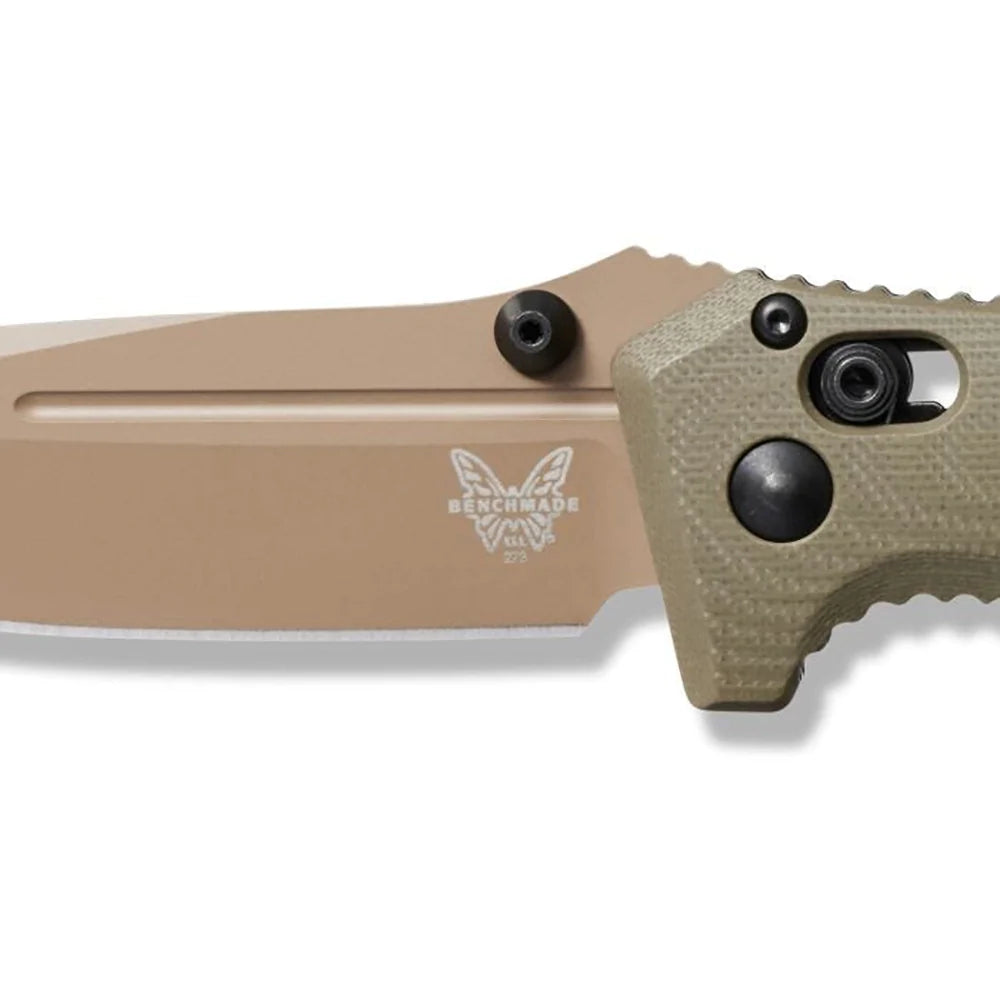 Benchmade Adamas Auto Flat Earth Folding Knife