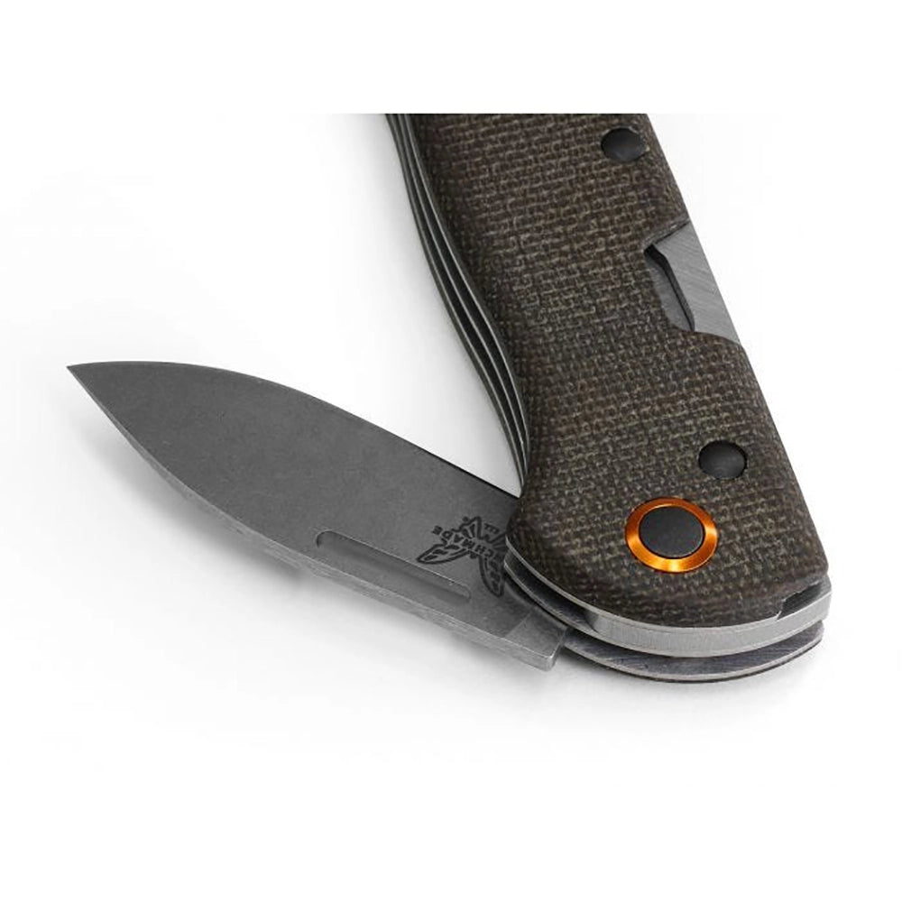 סכין Benchmade Weekender אפור Micarta