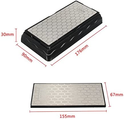 Double Sided CBN & Diamond Sharpening Stone 600\1200 Grit