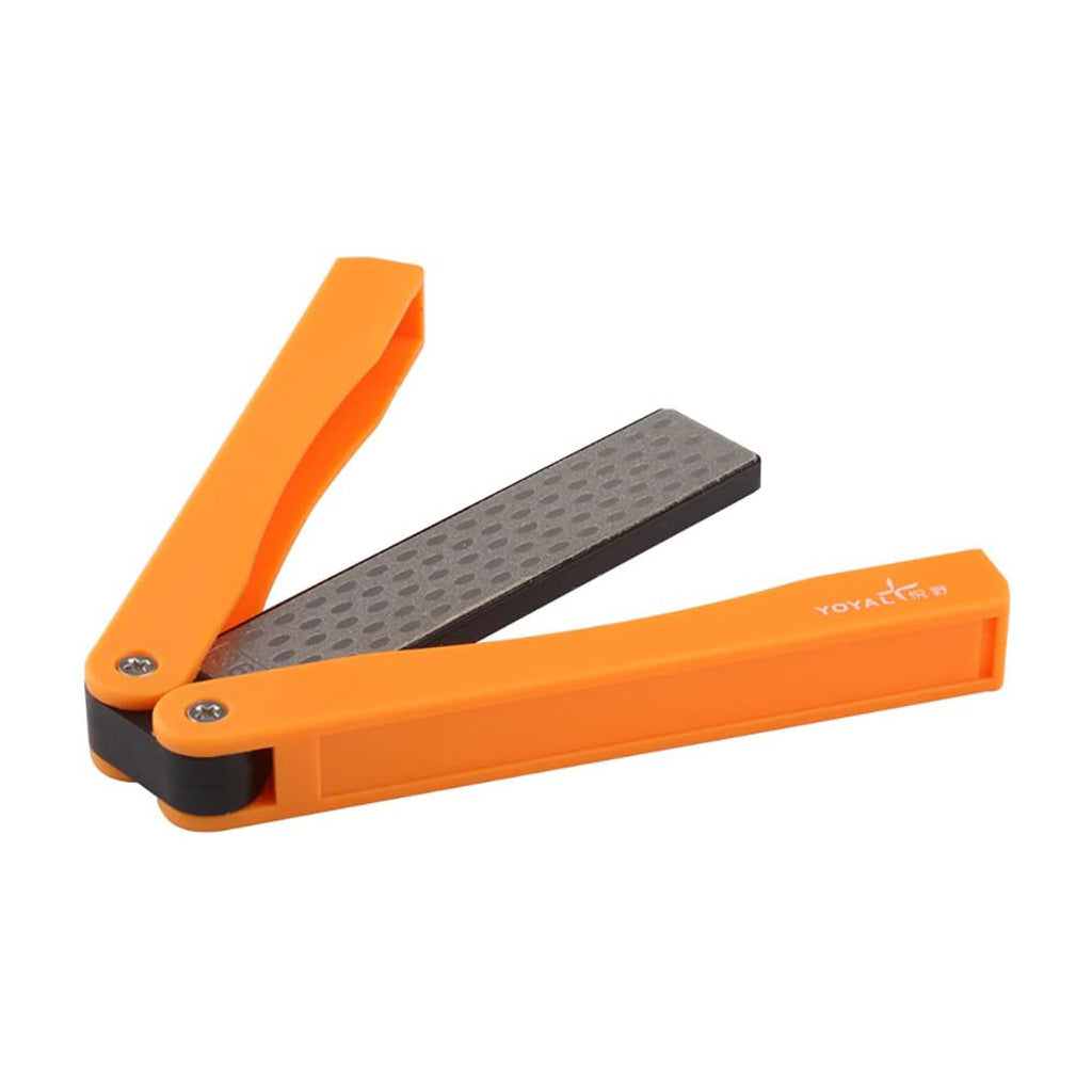 Outdoor Knife Sharpener משחיז יהלום דו-צדדי פרפר 360/600